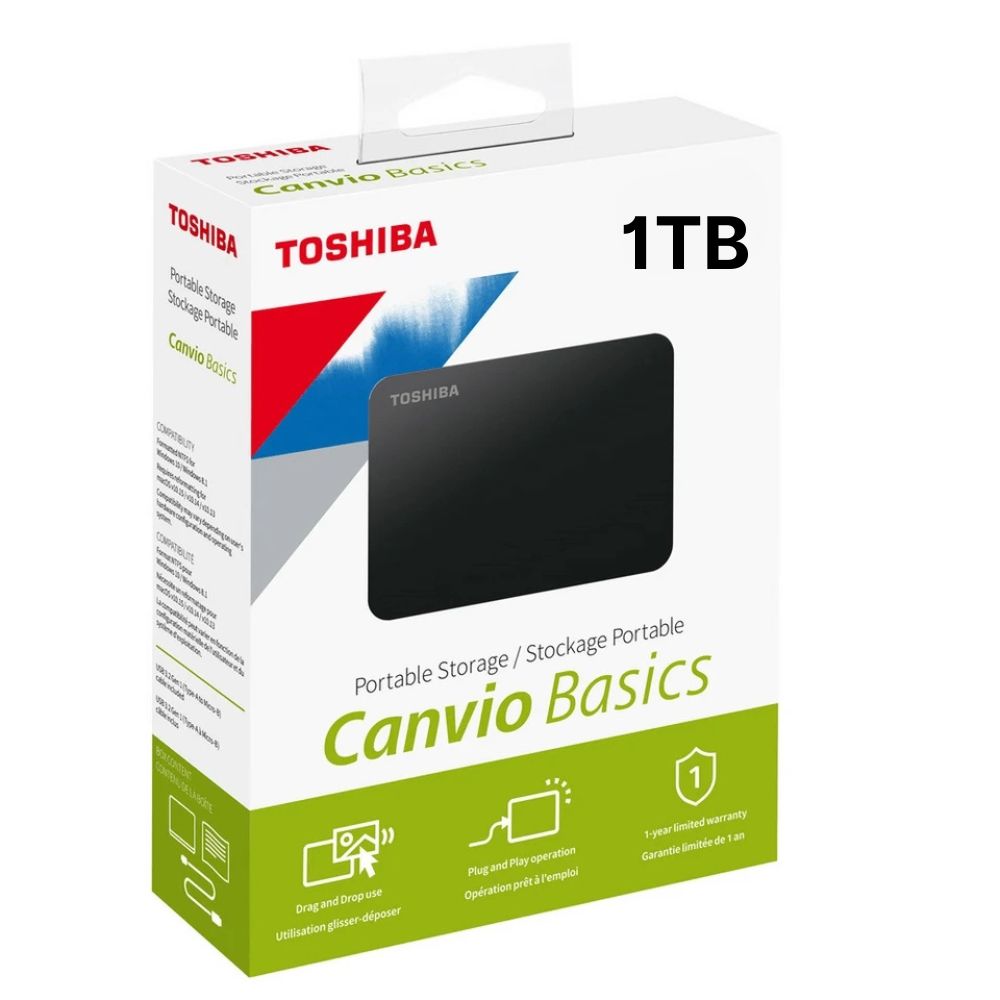 Disco Duro Externo Toshiba 1TB