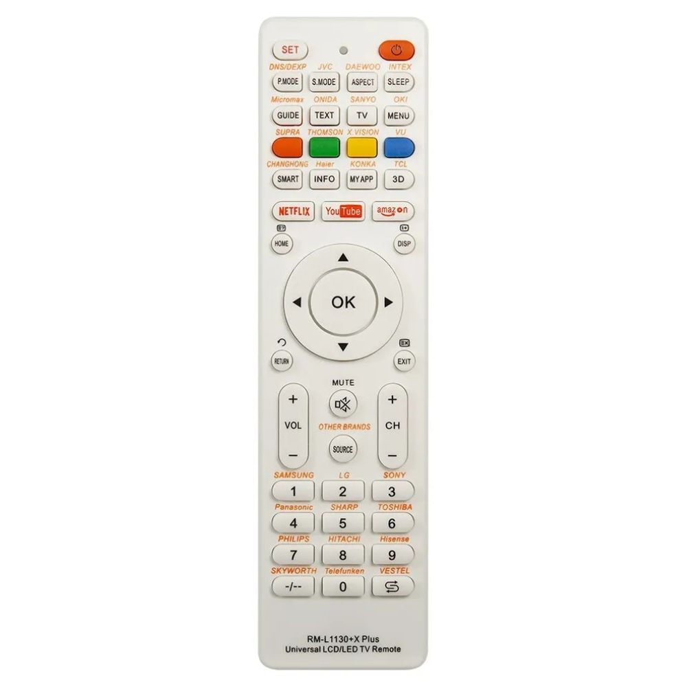 Control Remoto Universal para TV - RM-L1130+X Plus