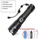 Linterna Led XHP100 de Alta Potencia