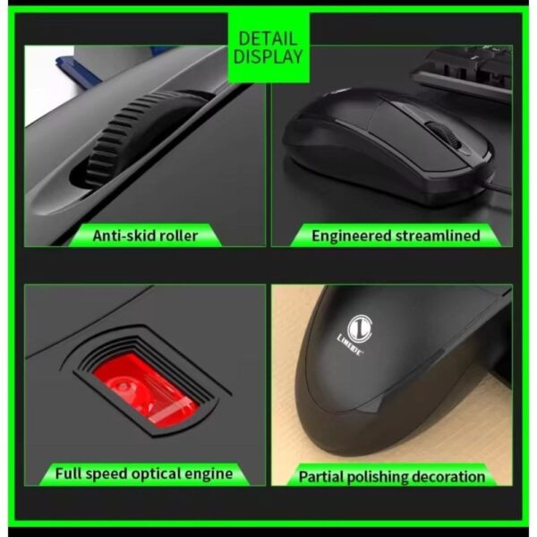 Mouse con Cable - Limeide